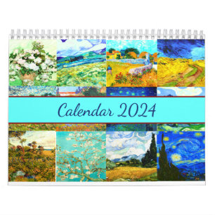 CALENDARIO COLECCIONES DE PINTURA DE VINCENT VAN GOGH
