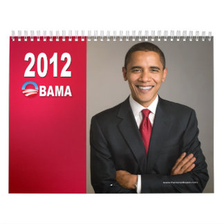 Calendario Colectible Keepsake de Obama 2012 III