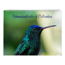 Calendario Colibríes de Colombia
