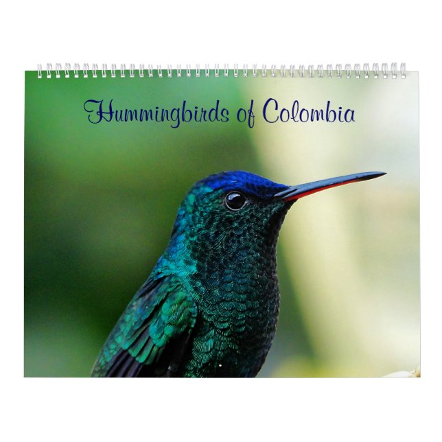 Calendario Colibríes de Colombia (Tapa)