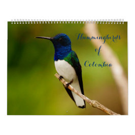 Calendario Colibríes de Colombia