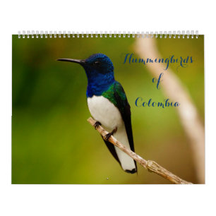 Calendario Colibríes de Colombia