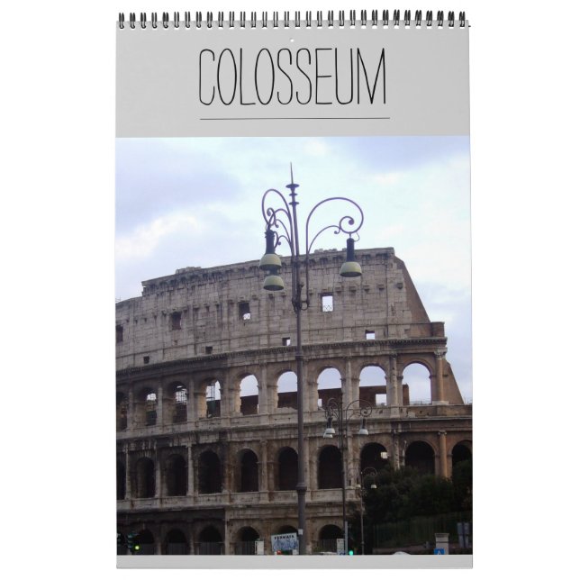 Calendario coliseo roma (Tapa)
