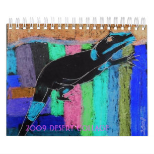 Calendario COLLAGE de 2009 DESIERTOS - modificado para