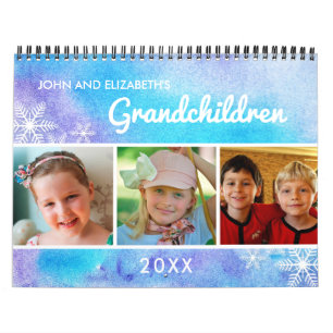 Calendario Collage de fotos de abuelos 2027