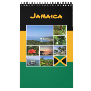 Calendario Collage de fotos de Jamaica