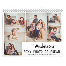 Collage de fotos familiar moderno personalizado