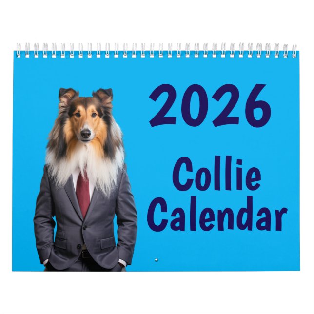 Calendario Collie Calendar (Tapa)
