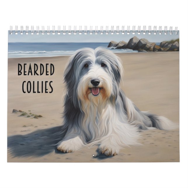 Calendario Collies con barba (Tapa)