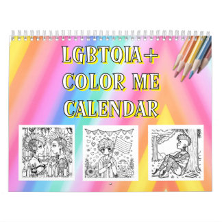 Calendario Color Me | LGBTQIA+ Coloring Pages