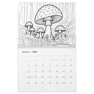 Calendario Color your own 