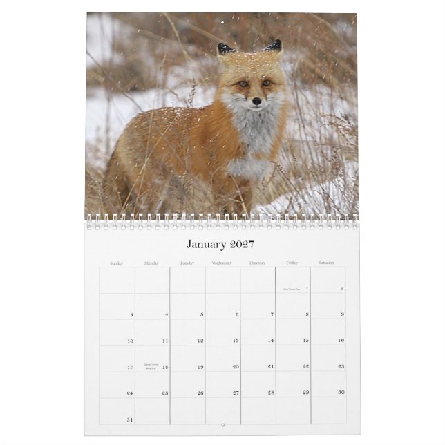 Calendario Colorado (Jan 2027)