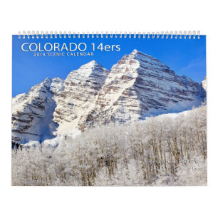 Calendario Colorado 14ers 2014