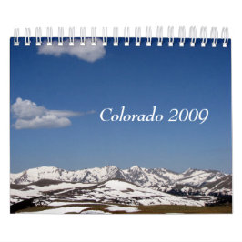 Calendario Colorado 2009