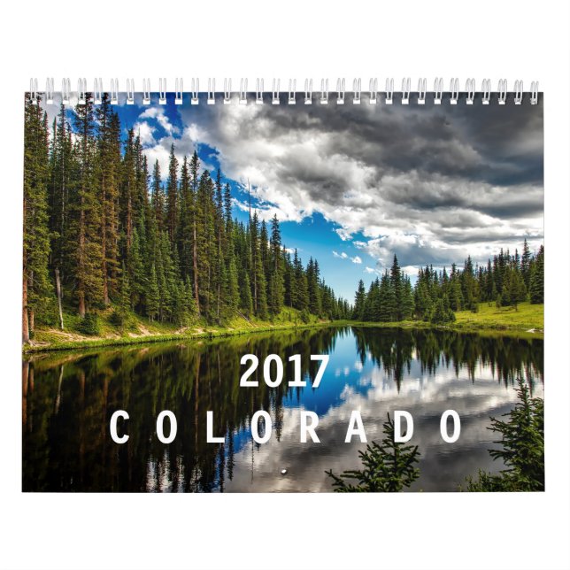 Calendario Colorado 2017 (Tapa)