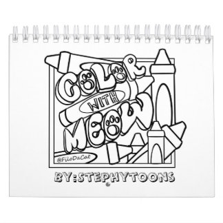 Calendario Colorea con Meow