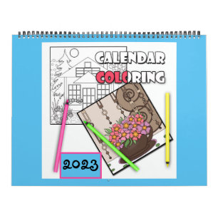Calendario , coloreado