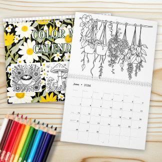 Calendario Coloréame | Plantas, Flores y Jardinería 