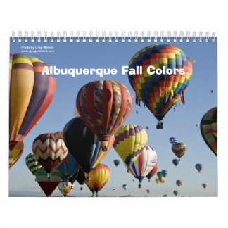 Calendario Colores de la caída de Albuquerque