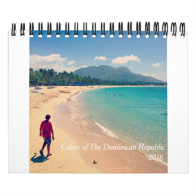 Calendario Colores de la República Dominicana (Tapa)