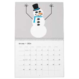 Calendario colorido