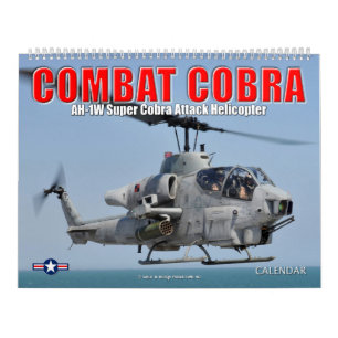 Calendario COMBAT COBRA - Helicóptero de ataque AH-1