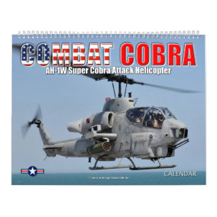 Calendario COMBAT COBRA - Helicóptero de ataque AH-1