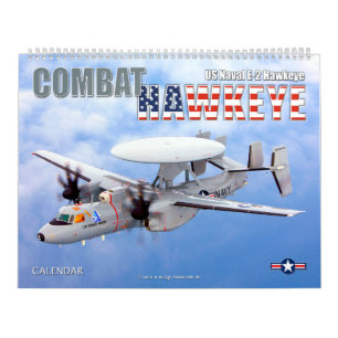 Calendario COMBAT HAWKEYE - US Naval E-2 Hawkeye