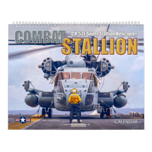 Calendario COMBAT STALLION - Super Stallion CH-53E