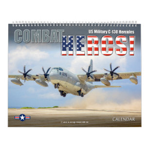 Calendario ¡COMBATE HERCS! - C-130 Hércules del ejército de E