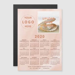 Calendario Comercial Promocional de Nevera Magnéti