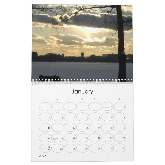 Calendario Cómo Niza - Calandar (Jan 2027)