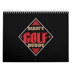 Calendario compañero de golf de papá
