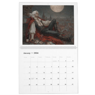 Calendario Compañeros de Fanart de Baldur's Gate 2026