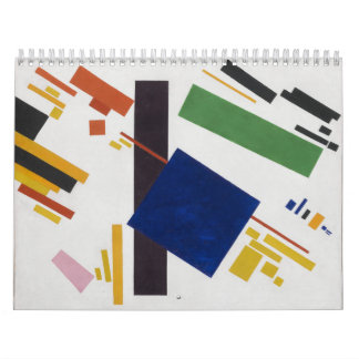 Calendario Composición de Suprematist de Kazimir Malevich