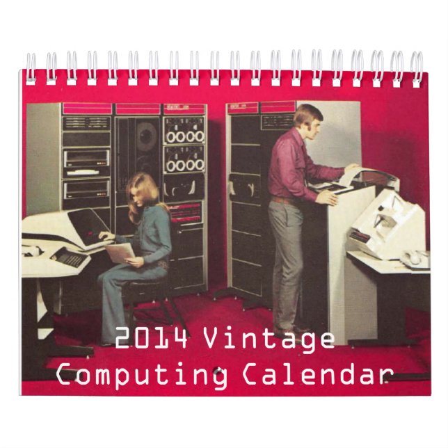 Calendario computacional del vintage (Tapa)