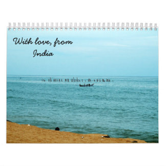 Calendario Con amor de la India
