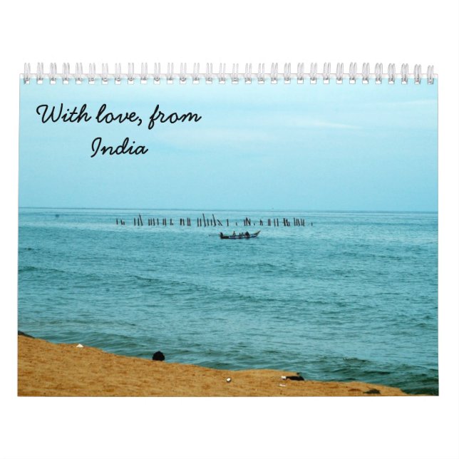 Calendario Con amor de la India (Tapa)