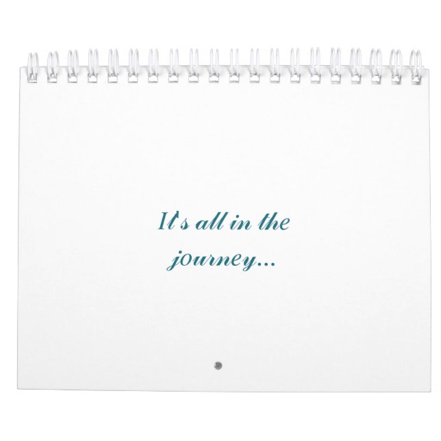 calendario con cita inspiradora (Reverso)