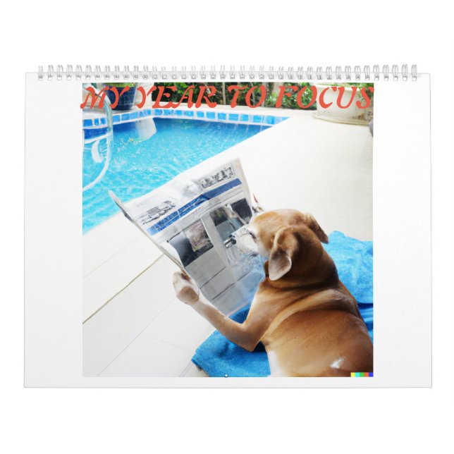 Calendario con imágenes de perro (Tapa)