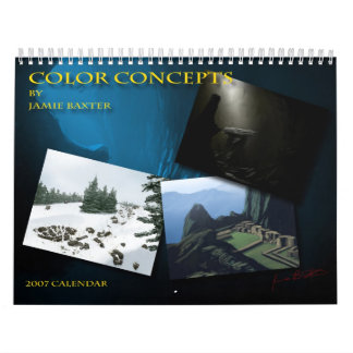 Calendario Concepto de Jamie Baxter
