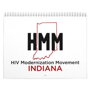 Calendario Concienciación sobre el VIH/SIDA - Personalizable