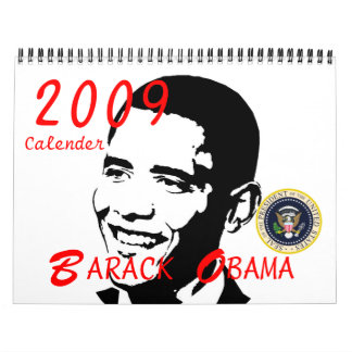 Calendario Conmemorativo 2009 del Presidente Barack Obama