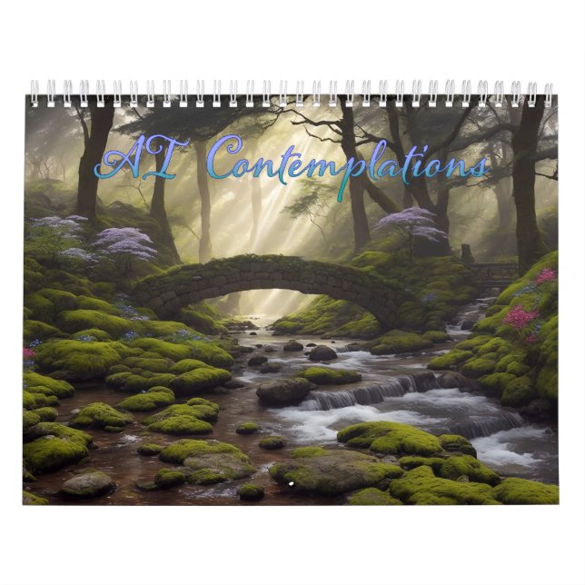 Calendario Contemplaciones de IA (Tapa)