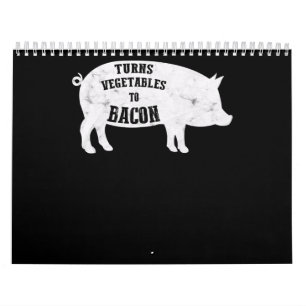 Calendario Convierte Las Verduras En Bacon   Amantes divertid
