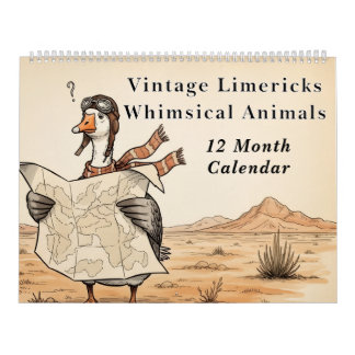 Calendario Coplas de Limericks Caprichosos Animales | Dispara