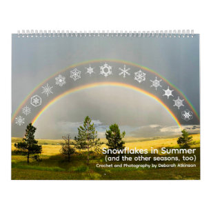 Calendario Copos de nieve en verano