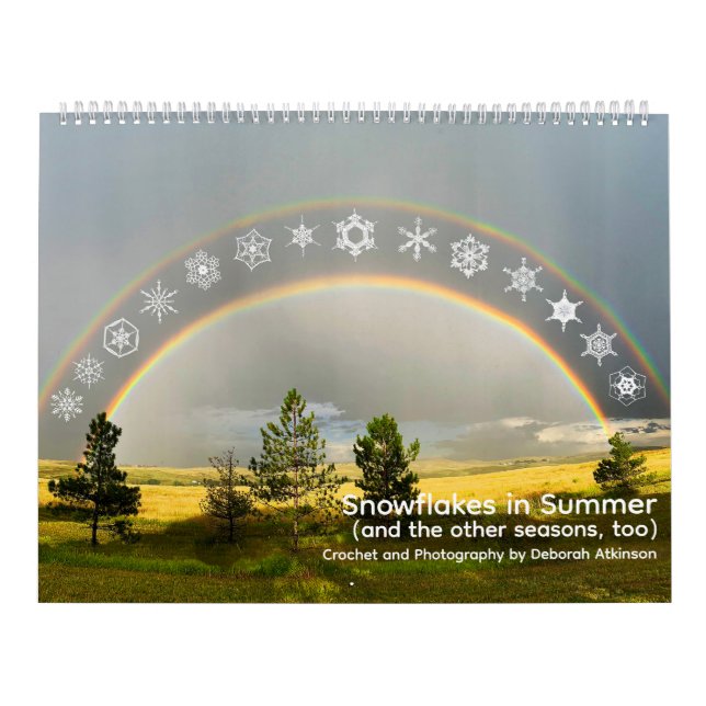 Calendario Copos de nieve en verano (Tapa)