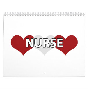 Calendario Corazón triple de la enfermera