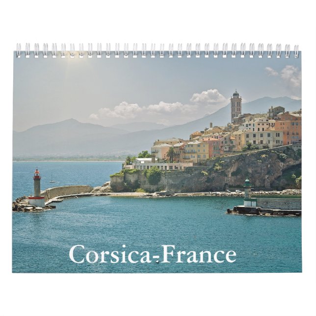 Calendario Córcega-Francia (Tapa)